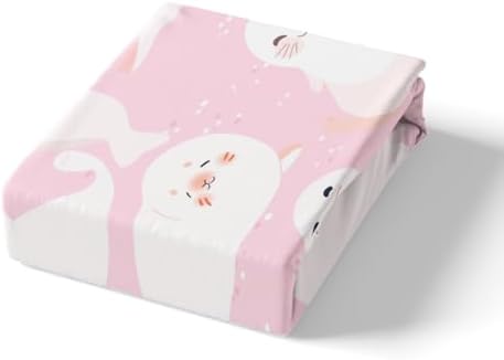 Homewish Cartoon Cute Seal Fitted Sheet Twin Set