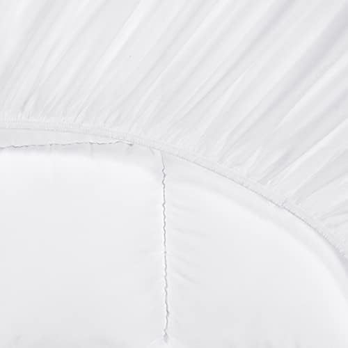Serta Down Illusion 2 Inch Mattress Topper Full White