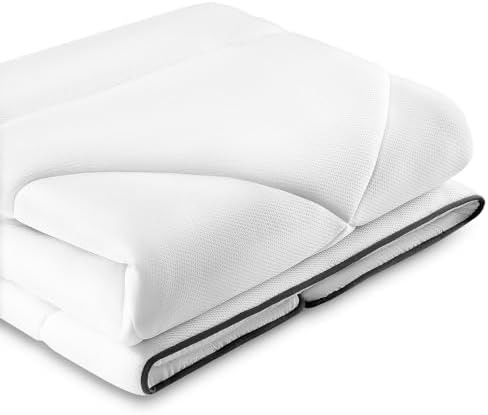 Maxzzz Twin Mattress Pad with Cooling Memory Foam