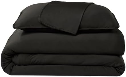 SHEEX Cooling Duvet Cover Set FullQueen Black 1