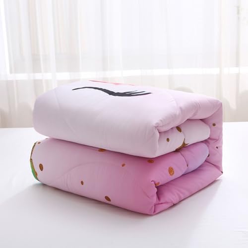 SIRDO Unicorn Queen Bedding Set for Girls