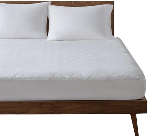 Sleep Philosophy King Mattress Pad - Cotton Quilted Breathable Protector 1