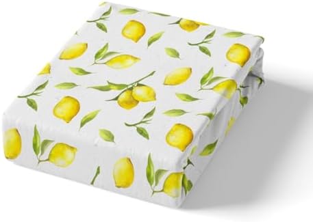 Feelyou Lemon Print Bed Sheet Set for Kids