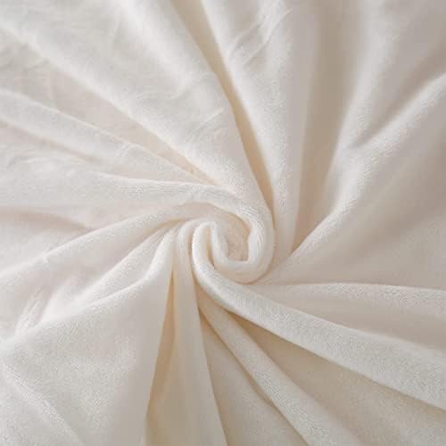EMME Plush Shaggy Queen Duvet Cover Set 3 Pieces