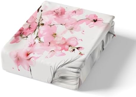 Feelyou Cherry Blossom Kids Sheet Set 4Pcs 1