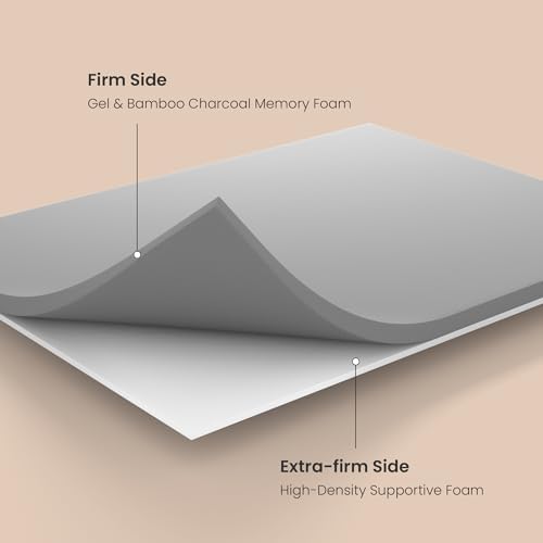 BedStory Extra Firm Queen Mattress Topper 4 Inch