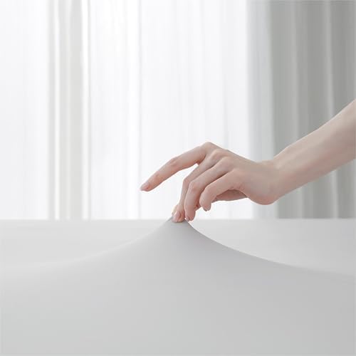 KUB Mattress Topper with Cooling Protector and Fitted Sheet Set