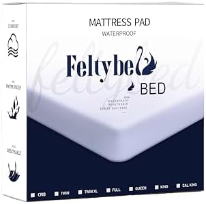 FELTYBED Waterproof Mattress Protector Twin Size 39x75 1