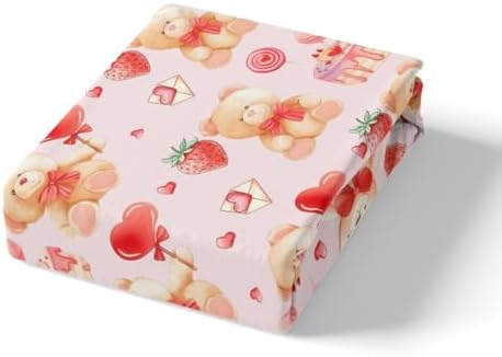 Feelyou Teddy Bear Sheet Set Twin Size Ultra Soft