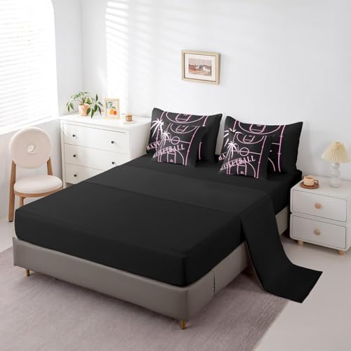 Erosebridal Kids Basketball Comforter Set Queen Size 7-Piece