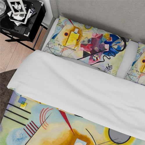 HOBBOY Cartoon Duvet Cover Set with Zipper 3pc Twin XL
