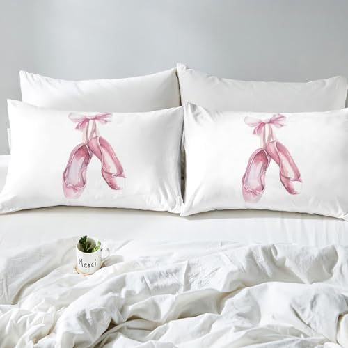 Homewish Ballet Shoes Bedding Set Twin Size