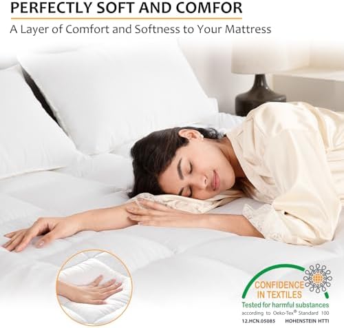 Extra Thick Cooling Mattress Topper - Full Size 54x75
