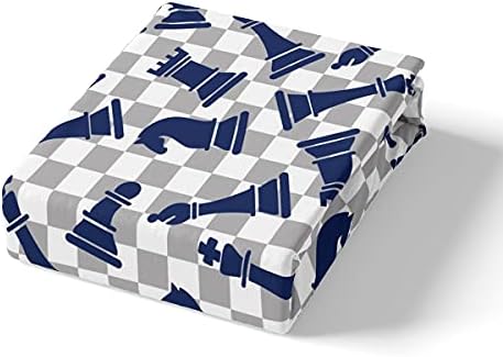 Erosebridal Chess Board Bed Sheet Set Twin Size