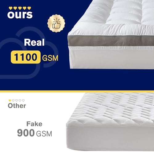 Primesoft 2 Thick Cotton Mattress Topper for Twin XL