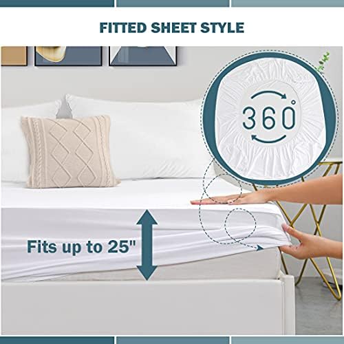 UNILIBRA 2 Pack King Waterproof Mattress Protector Deep Pocket Cover