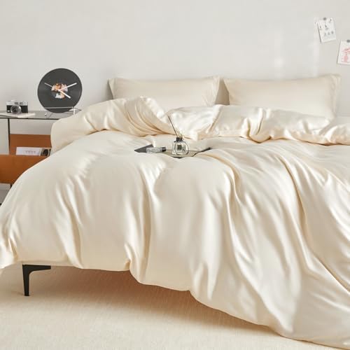 DCSKY Queen Size Tencel Duvet Cover Set 3-Piece 1