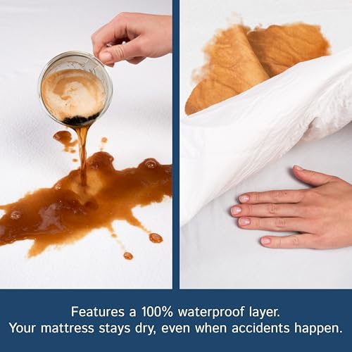 Four Seasons Essentials King Mattress Protector Waterproof Zippered Cover