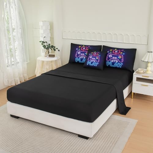 NINENINE Anime Gaming Comforter Set for Boys