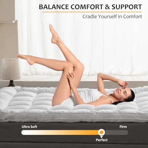 Extra Thick Cooling Mattress Topper - Full Size 54x75