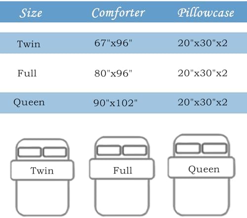 QOOMO Truck Comforter Set Twin Size