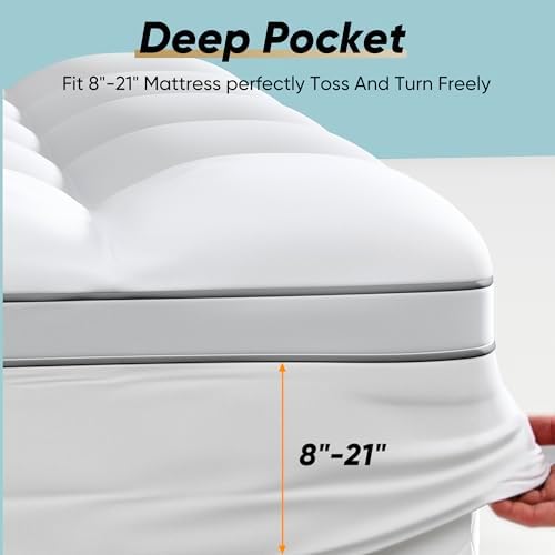 Aivermeil 4 Inch Dual Layer Mattress Topper Twin Size 1