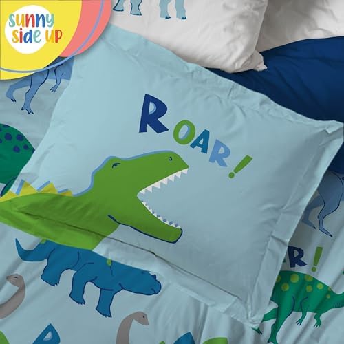 Sunny Side Up Dino Roar Twin Comforter Set