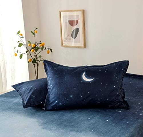 Feelyou Kids Galaxy Starry Sky Sheet Set Twin Size