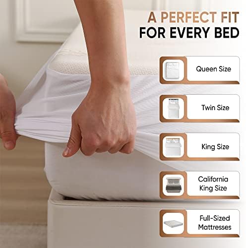 Mattshield Original Deluxe Waterproof Organic Mattress Protector King