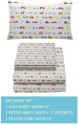 LITTLE CELEBRITY Twin Sheet Set Kids 3 Piece