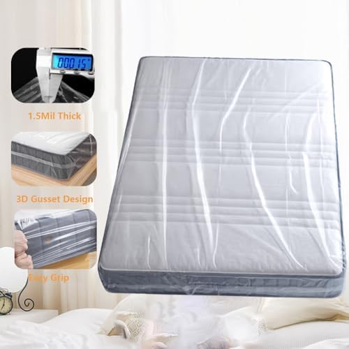 Zangboer Mattress Bags 2-Pack Queen King Size Waterproof Storage