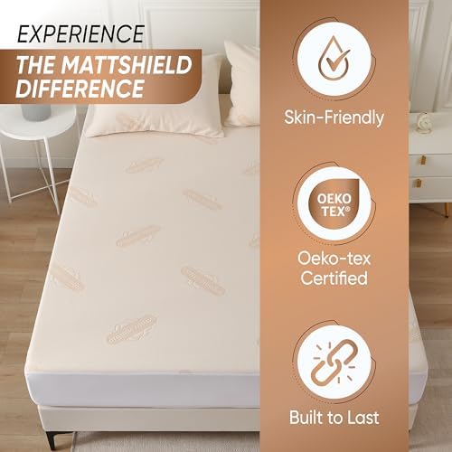 Mattshield Original Deluxe Waterproof Organic Mattress Protector King