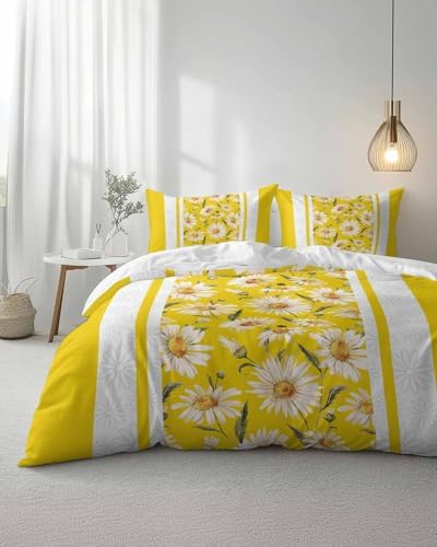 3-Piece Twin Duvet Cover Set with Zipper Corner Ties