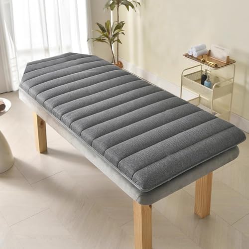 LDLCYCN Sponge Lash Bed Topper 5cm Thick Non-Slip Massage Mattress