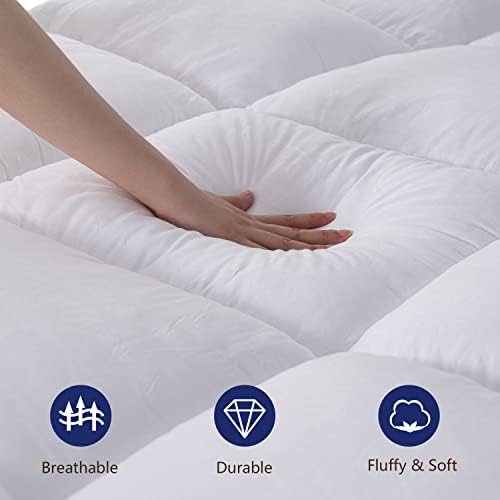 Marine Moon Queen Mattress Topper Cooling Plush