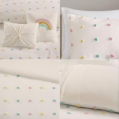 Urban Habitat Kids Callie Cotton Jacquard Pom Duvet Set