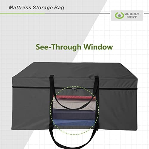 Cuddly Nest Folding Mattress Storage Bag - Black