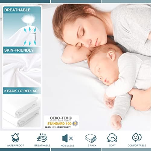 UNILIBRA 2 Pack King Waterproof Mattress Protector Deep Pocket Cover