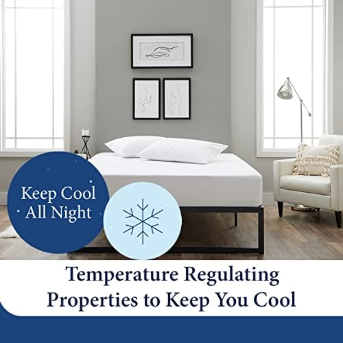 Cosy House Collection Luxury Mattress Protector King White