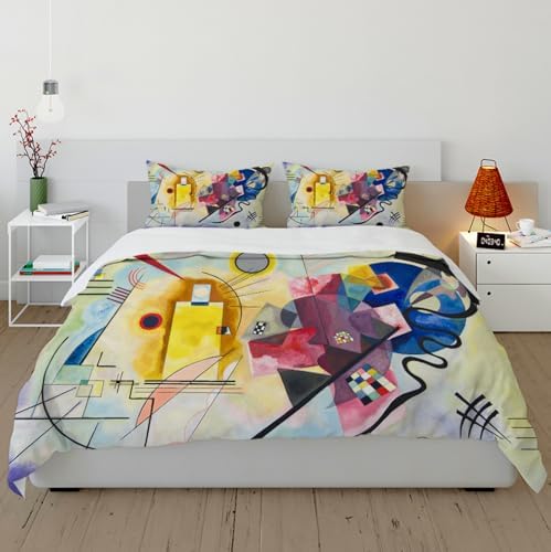 HOBBOY Cartoon Duvet Cover Set with Zipper 3pc Twin XL