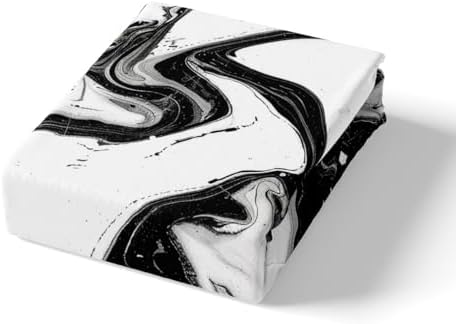 Feelyou Marble Texture Duvet Cover Set 3Pcs Queen Size 1