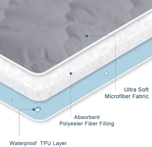 SPRINGSPIRIT Twin Mattress Protector Waterproof Quilted