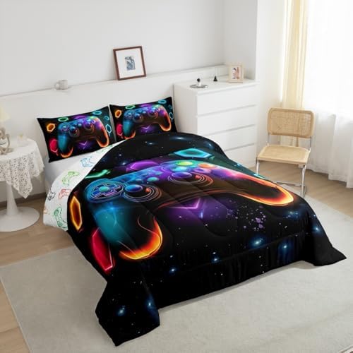 Erosebridal Gamer Comforter Set for Boys