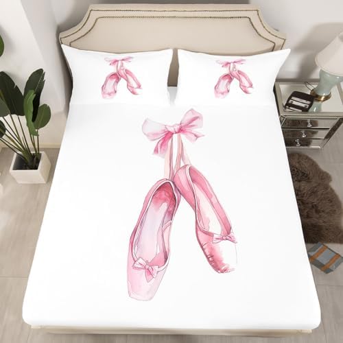 Homewish Ballet Shoes Bedding Set Twin Size