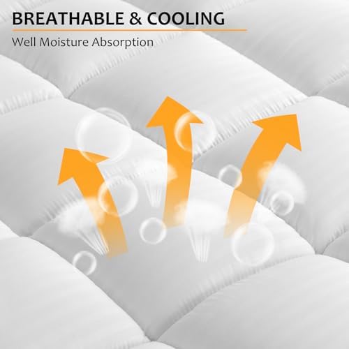 Extra Thick Cooling Mattress Topper - Full Size 54x75