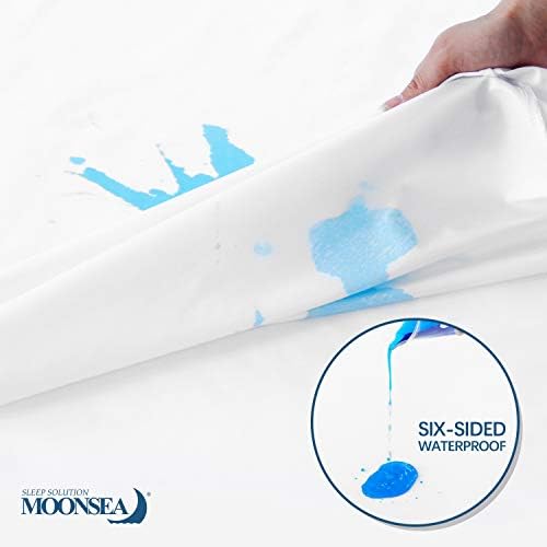 Moonsea Zippered Waterproof Mattress Encasement Full Size 1