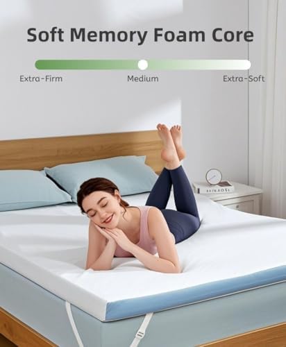 Marsail 3 Inch Cooling Gel Mattress Topper Twin XL