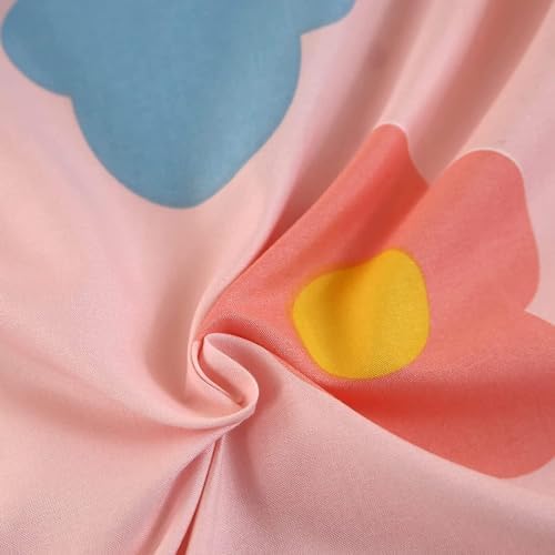 SDY 3PCS Rainbow Fitted Sheet Set for Kids