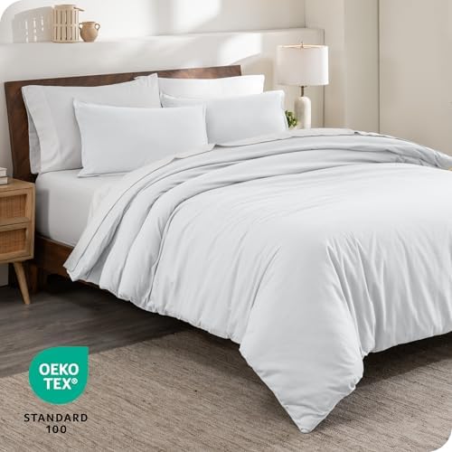 Bare Home Flannel Duvet Cover Set - Twin