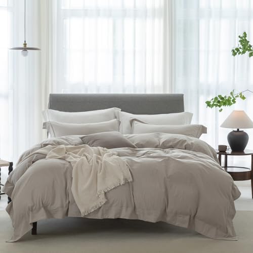ELIMMO Cooling King Duvet Cover Set 3 pcs
